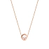 Vòng cổ Chopard Happy Diamonds bằng vàng 81A018-5001