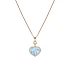 Mặt dây chuyền vàng Chopard Happy Hearts 79A074-5340