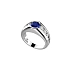 Nhẫn nam vàng Zancan đính sapphire