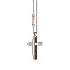 Mặt dây chuyền thánh giá bằng vàng Zancan EC805BR60