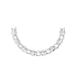 Vòng cổ vàng trắng cho nữ đính đá zircon