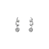 Sự sang trọng hiện đại trong vàng trắng kết hợp với đá zircon lấp lánh