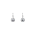 Vòng tai vàng trắng đính zircon - Một món trang sức tinh tế cho mọi ngày