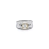 Nhẫn đính đá zircon làm từ vàng kết hợp