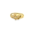 Nhẫn vàng hình cá heo đính đá zircon