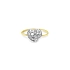 Nhẫn vàng đính đá zircon