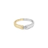 Nhẫn đính hôn bằng vàng với đá zircon