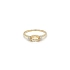 Nhẫn vàng đính đá citrine