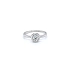Nhẫn đính hôn bằng vàng trắng và zircon