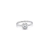 Nhẫn đính hôn bằng vàng trắng và zircon