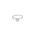 Nhẫn đính hôn bằng vàng trắng và zircon