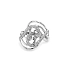 Nhẫn vàng đính đá zircon