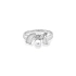 Nhẫn vàng đính ngọc trai và đá zircon
