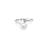 Nhẫn vàng đính ngọc trai và đá zircon
