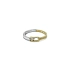 Nhẫn đính đá zircon làm từ vàng kết hợp