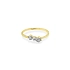 Nhẫn vàng đính đá zircon