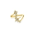 Nhẫn vàng đính đá zircon