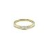 Nhẫn đính hôn bằng vàng với đá zircon