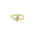 Nhẫn vàng đính đá zircon