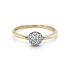 Nhẫn vàng đính đá zircon