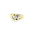 Nhẫn vàng đính đá zircon làm từ vàng kết hợp