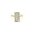 Nhẫn vàng đính đá zircon