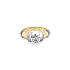 Nhẫn vàng đính zircon làm từ vàng kết hợp