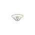 Nhẫn vàng đính đá cubic zirconia