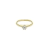 Nhẫn đính hôn bằng vàng có đá cubic zirconia
