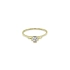Nhẫn đính hôn bằng vàng có đá cubic zirconia