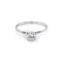Nhẫn đính hôn bằng vàng trắng và zircon