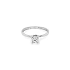 Nhẫn đính hôn bằng vàng với đá zircon