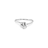 Nhẫn đính hôn bằng vàng với đá zircon
