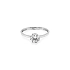 Nhẫn đính hôn bằng vàng với đá zircon