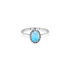 Nhẫn vàng đính ngọc opal và zircon