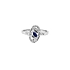 Nhẫn vàng đính đá zircon