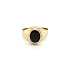 Nhẫn vàng đính đá onyx