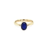 Nhẫn vàng đính đá lapis lazuli