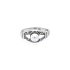 Nhẫn vàng đính ngọc trai và đá zircon