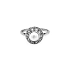 Nhẫn vàng đính ngọc trai và đá zircon