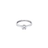 Nhẫn đính hôn bằng vàng trắng và zircon