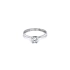 Nhẫn đính hôn bằng vàng trắng và zircon