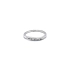Nhẫn vàng trắng đính đá zircon trắng