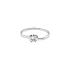 Nhẫn đính hôn bằng vàng với đá zircon