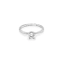 Nhẫn đính hôn bằng vàng với đá zircon