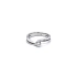 Nhẫn đính hôn bằng vàng trắng và zircon