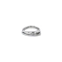 Nhẫn vàng trắng đính đá zircon trắng