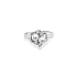 Nhẫn vàng đính ngọc trai và đá zircon