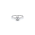 Nhẫn đính hôn bằng vàng trắng và zircon
