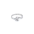 Nhẫn đính hôn bằng vàng trắng và zircon